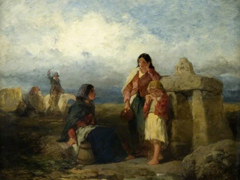 1808-Francis William Topham - Al pozzo sacro